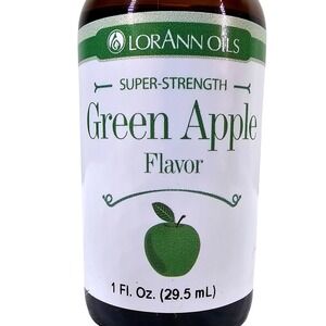 LorAnn Green Apple Flavoring Super Strength 1 Fl oz New Concentrated Baking Oil
